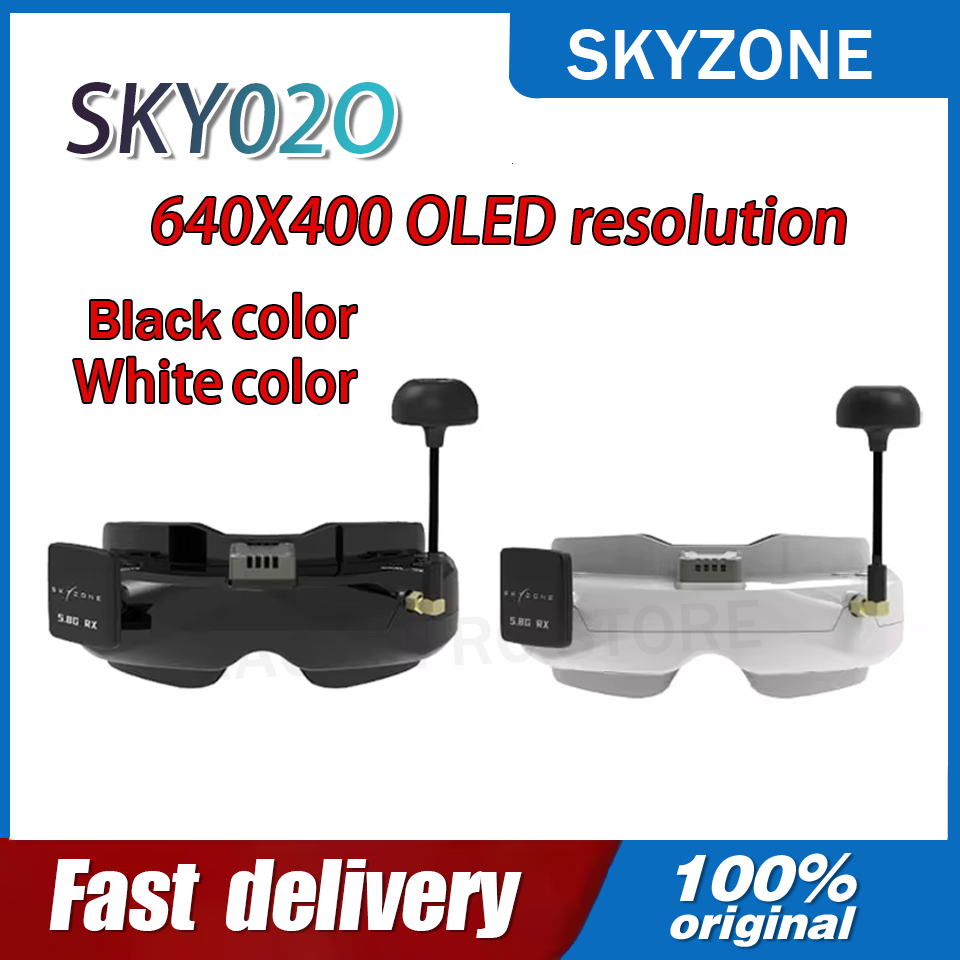 Drone Racing Goggles - SKYZONE SKY02O OLED 5,8GHz 2S-6S FPV-Brille