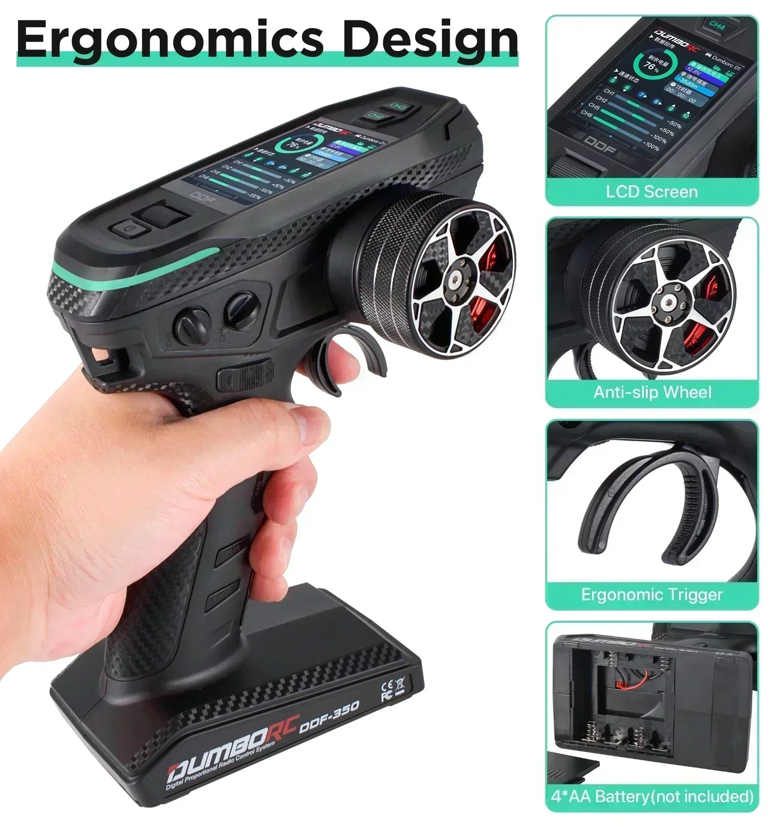 DUMBORC DDF-350 10CH RC Fernbe – Drone Racing Receiver Bewertung und Preis