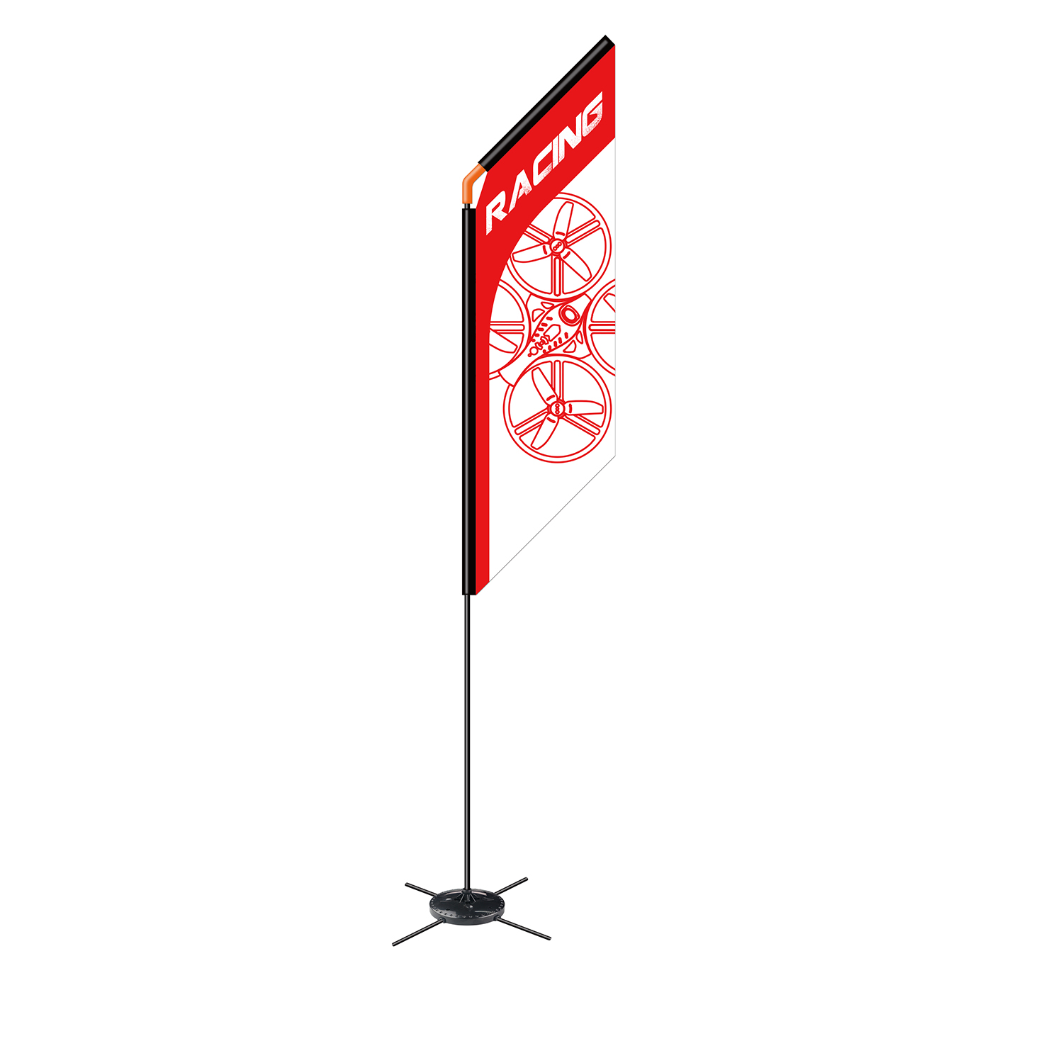 560mm FPV Racer Flag Drone Qua – Drone Racing Gate Bewertung und Preis