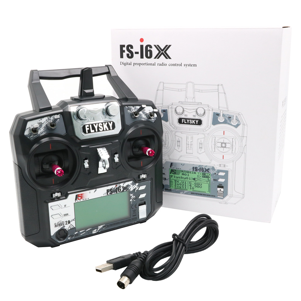 FLYSKY FS-i6X FS i6X 10CH 2,4  – Drone Racing Transmitter Bewertung und Preis