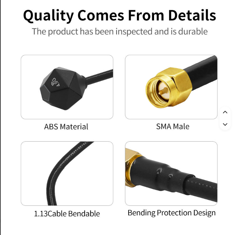 5,8GHz 3,5dBi Antenne LHCP RP  – Drone Racing Antenna Bewertung und Preis